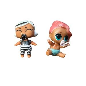 LOL‎ Surprise Lil Sisters Dolls Set of 2 Pacifiers Cute Collectible Toys Kids